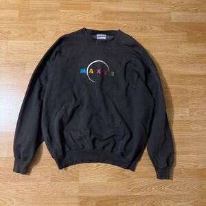 Hanes Men's Black and Grey Sweatshirt